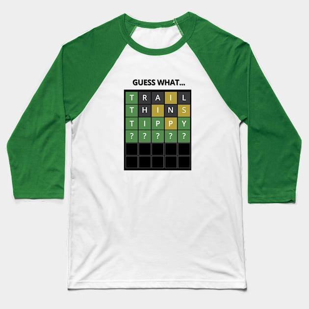 Guess the Word - Wordle Baseball T-Shirt by tatzkirosales-shirt-store